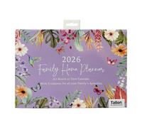2026 A3 Hanging Memo Board Wall Calendar Family Home Planner Five Columns - Butterflies/Floral