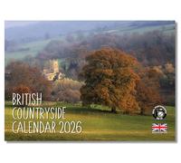 2026 A4 British Countryside Calendar. One Month to View. A3 when open. Wall Calendar by Absolutely Yours