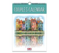 2026 A4 Couples Calendar. One Month to View. Wall Calendar by Absolutely Yours.