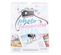 2026 A4 Photo Calendar DIY Personalise with 6'x4' or 7'x5' Photos Insert Your Own Photos 4607