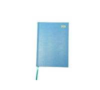 2026 A4 Premium Week To View Diary Hardback Cover Appointment & Ribbon Marker, Full Year Planner, Organizer for Business, Office, Home, Traveling, Organization (Sky Blue)