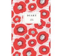 2026 A5 Week to View Diary: January 2026 to December 2026 Daily Planner Organiser with UK key dates and observance: Poppy design