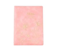 2026 Academic Weekly Planner Refillable Leather Binder with Dated Pages for Scheduling PU Leather Notebook