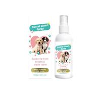 2026 Advanced No Teeth Brushing Spray with Marigold Extract, Freshens Breath, Supports Gums Teeth, Beef Flavour, 1 ml (Blue, 13.3 x 4.1 cm)