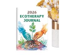 2026 Agenda Ecotherapy: Annual Journal, Hardcover Paper Planner, Therapeutic Goal Mapping Book Offering Clarity In Calm Focus Structure | Professional Workers