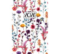 2026: Agenda Semainier | Planificateur Hebdomadaire Horizontale | 12 Mois, de Janvier à Décembre | Planner Français avec Vue Semaine sur Deux Pages