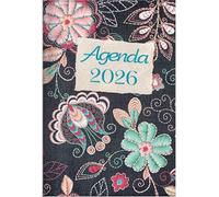 2026 Agenda - Tesoros de Sabiduría -Bordado Floral: Con Un Pensamiento Motivador O Un Versículo de la Biblia Para Cada Día del Año