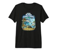 2026 Alaska Family Cruise Inside Passage Adventure Souvenir Premium T-Shirt