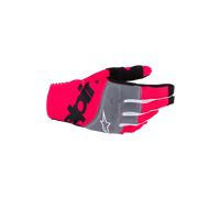 2026 Alpinestar Techstar Motocross Gloves Black Pink Flo Adults