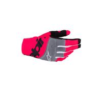 2026 Alpinestar Techstar Motocross Gloves Black Pink Flo Adults
