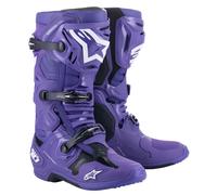 2026 ALPINESTARS TECH 10 BOOTS ULTRAVIOLET PURPLE BLACK MOTOCROSS NEW OFF ROAD