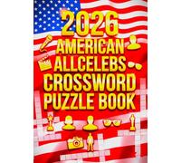 2026 American Allcelebss Crossword Puzzle Book: Fun & Challenging Crossword Puzzles Featuring Actors, Musicians, Athletes & Influencers and large print