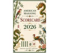 2026 American Mahjong Scorecards