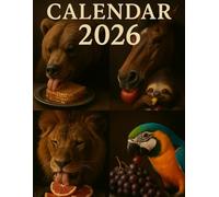 2026 Animal Lovers Calendar: 8.5" x 11" | 12-Month Wildlife Photography Featuring Stunning Realistic Animal Portraits & Nature-Inspired Art