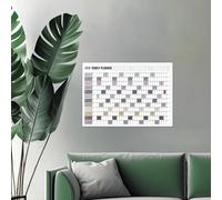 2026 Annual Wall Planner - 2026 Wall Calendar with Stickers | Accessories for Scheduling Planning Organization & Tracking for Home Office Meeting Room & School Classroom