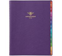 2026 Appointment Book - 30 Minutes-Hourly, Weekly ＆ Monthly Calendar Planner 2026, Jan. 2026 - Dec. 2026, 8.26" x 10.7", Daily/Hourly Planner, Schedule Planners, Spiral Binding, Purple