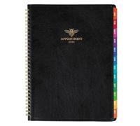 2026 Appointment Book - Appointment Planner 2026 from Jan. 2026 - Dec. 2026, 2026 Weekly Appointment Book with Colorful Tabs, 9" x 11", Daily/Hourly Planner, 15-Minute Increments