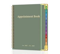 2026 Appointment Book/Planner - 2026 Daily Hourly Planner from Jan. 2026 - Dec. 2026, Weekly appointment Book 2026, 2026 Hourly planner with 20-Minute Interval, 9" x 11", Twin-Wire Binding, Colorful