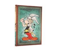 Paperblanks Dayplanner - Asterix the Gaul - Midi 12-month Horizontal Hardcover - 2026 - Elastic Band
