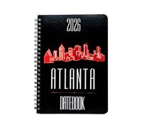 2026 Atlanta, Georgia Datebook & City Planner - Resource Guide with Daily, Weekly & Monthly Views - 3 Year Reference Calendar Multi Purpose Travel Notebook Guide & Adventure Diary
