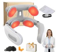 2026 Aurenova Sereni Stim Cervical Neuromodulation Device, 4D Portable Neck Relief Massager, Cordless Design, Adjustable Modes, Releases Deep Muscle Tightness Behind Neck Pain (Without Voice)