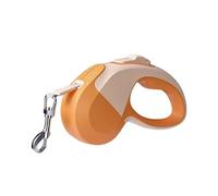 2026 Automatic Retractable Dog Lead, Extendable Pet with Escape Lock for Small, Medium Dogs such as Poodle Puppies (Orange, 18.5 x 10 x 4.5 cm)
