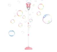 2026 Automatic Street Lamp Bubble Machine, LED Light Music Bubble Blower, Outdoor Garden Lamp Bubbles Toy For Party Wedding Summer Kids