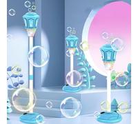 2026 Automatic Street Lamp Bubble Machine, LED Light Music Bubble Blower, Outdoor Garden Lamp Bubbles Toy For Party Wedding Summer Kids