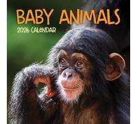 2026 Baby Animals Wall Calendar