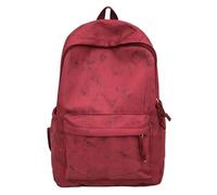 2026 Backpack A fashionable casual commuter backpack for middle and high school students, red, standard size, Tote Backpacks