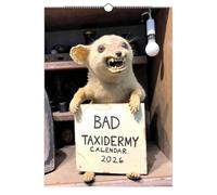 2026 Bad Taxidermy Wall Calendar - Weird, Gross & Hilariously Awful Taxidermy, 12 Month Unique Bad Taxidermy Calendar, White Elephant Prank Gifts