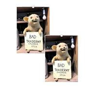 2026 Bad Taxidermy Wall Calendar, Weird, Gross & Hilariously Awful Taxidermy, 12 Month Unique Bad Taxidermy Calendar, White Elephant Prank Gifts (2pcs)