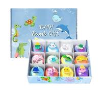 2026 Bath Bombs for Kids Bath for - Gentle Foam Bath Set for Moisturising, Ideal Bath Companion Babies (Sky Blue, 22 x 18 x 5 cm)