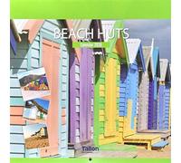2026 Beach Huts Square Wall Calendar Planner Organiser Scenic Landscapes Seaside Coastal Beaches Traditional Home Kitchen Office Christmas Birthday New Year