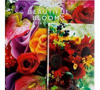 2026 BEAUTIFUL BLOOMS FLOWERS, CALENDAR and DIARY Gift Set, COMES ALREADY PROFESSIONALLY GIFT WRAPPED, this will make a great xmas gift