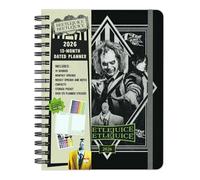 Insight Editions Weekly Planner 2026 Beetlejuice 13-Month Spiral-Bound Multicolor