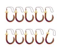 2026 Beginning Hat Tassels Graduation Dresses Hat Tassels Charm for Academic Outfits Bachelor Robe Caps Photography Graduation Decoration Spectrum