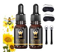 2026 Best Honey Eye Drops, 100% Raw Stingless Bee Honey Eye Drops, Natural Moisturising & Refreshing Relief for Dry, Tired Eyes - Clear Vision Support, Gentle Daily Eye Care (2)