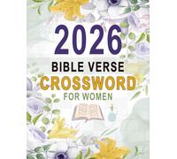 2026 Bible Verse Crossword For Women: Relax and Reflect with Mind-Stimulating Activities Centered on God’s Word