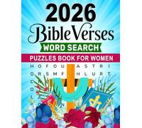 2026 Bible Verses Word Search Puzzles Book For Women: Peaceful Scripture Word Searches to Keep Your Mind Engaged