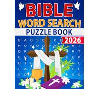 2026 Bible Word Search Puzzle Book: Faith-Based Word Puzzles for Gentle Mental Stimulation