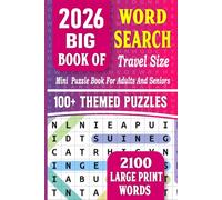 2026 Big Book Of Word Search: 100 Themed Puzzles And 2100 Large Print Words