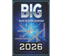 2026 Big Book of Word Searches for Adults: 50+ Relaxing Word Search Puzzle Book for Adults and Seniors | Large Print and Anti Eye Strain | Giant and Fun Word Find for Adults