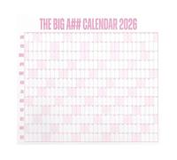 2026 Big Dry Erase Wall Calendar, Full Year 12 Month Overview with Color-Coding System, Reusable Yearly Planner for Family Scheduling, Goal Tracking & Home Office Organization