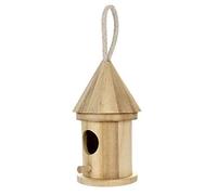 2026 Bird Bath House House DOX Wooden Box Other (Khaki, One Size)