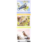 2026 Birds Tall Slim Wall Calendar With Pen Organiser Planner Home Kitchen Office Avian Wild Garden