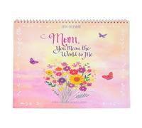 2026 Blue Mountain Arts Collection Large Gift Calendar - with heartfelt Illustrations, Poetry and Sentimental Verses by Suzy Polis Schutz (Mum You Mean The World To Me)