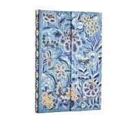 2026 Blue Willow (Celebrate Hanfu) Mini 18-month Horizontal Hardcover Flexi Dayplanner 2025-2026 (Wrap Closure): Kalendarz 18-miesięczny