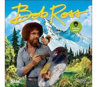 Bob Ross 2026 Wall Calendar (Includes Full-Color Poster)