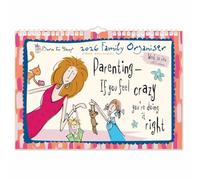 2026 Born to Shop A4 Family Planner Organiser Wall Calendar